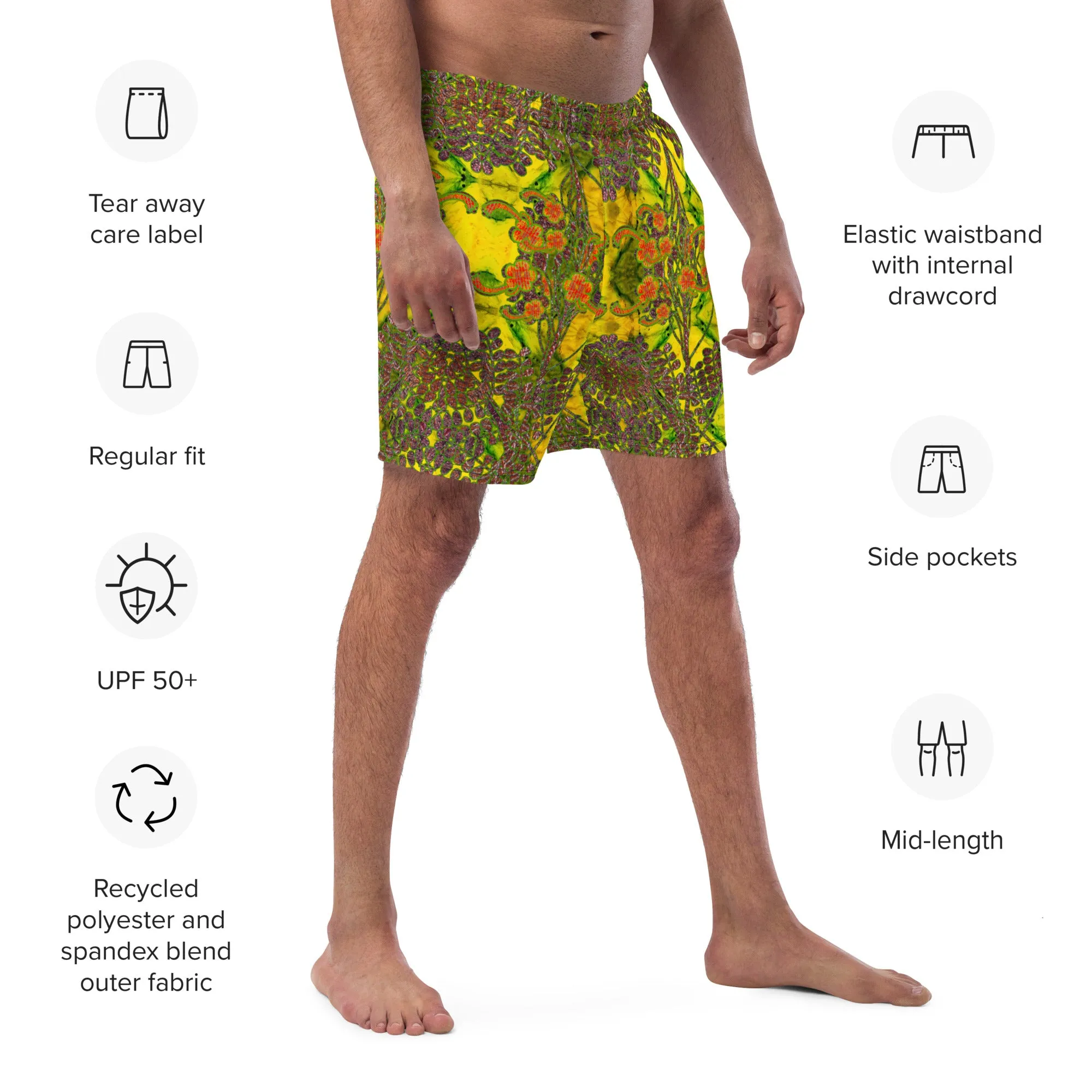 Swim Trunks (Virilis)(WindSong Flower) RJSTH@Fabric#1 RJSTHS2023 RJS