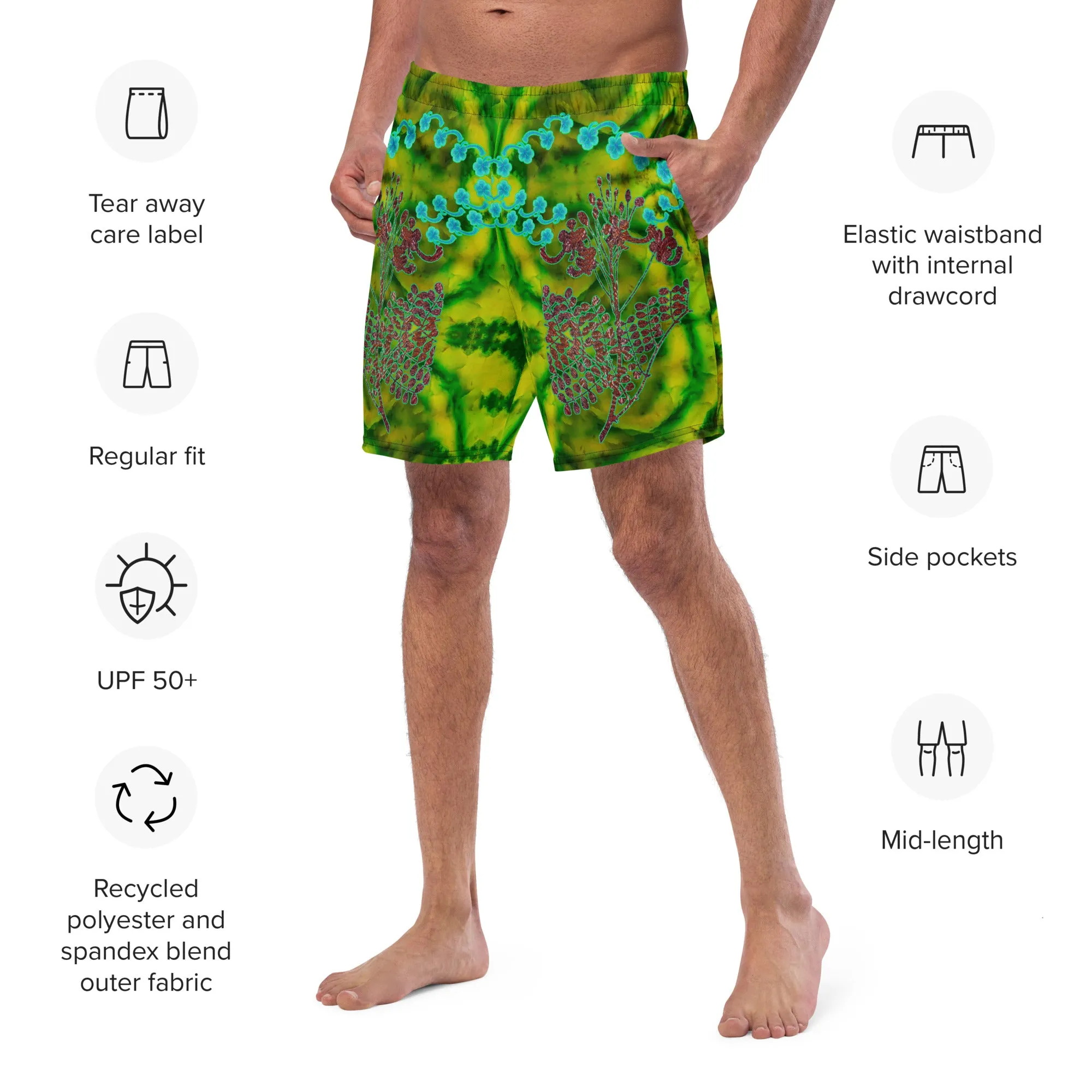 Swim Trunks (Virilis)(WindSong Flower) RJSTH@Fabric#10 RJSTHS2023 RJS