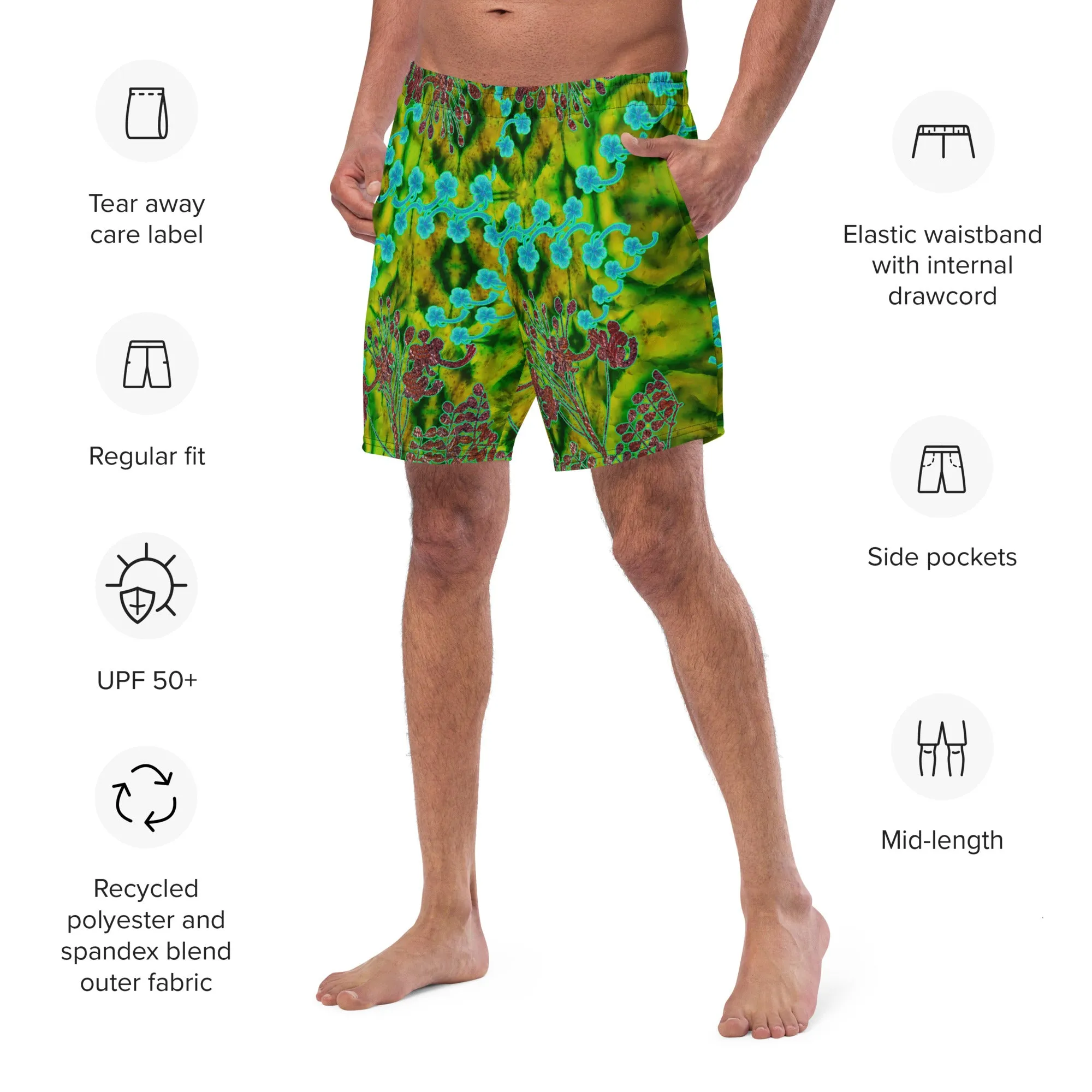 Swim Trunks (Virilis)(WindSong Flower) RJSTH@Fabric#10 RJSTHS2023 RJS