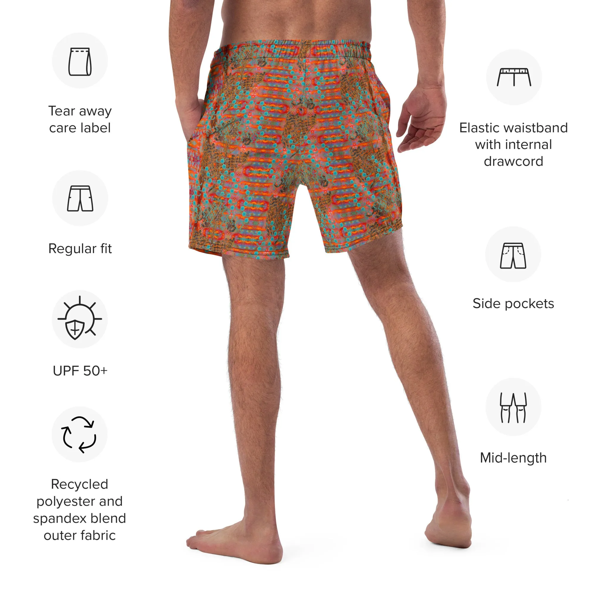Swim Trunks (Virilis)(WindSong Flower) RJSTH@Fabric#12 RJSTHS2023 RJS