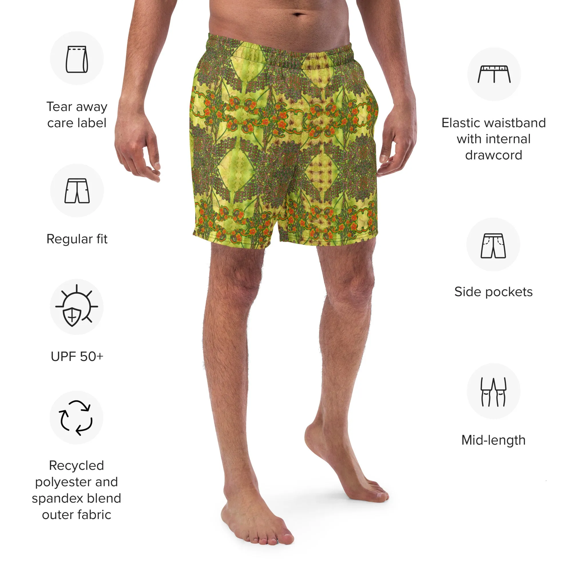 Swim Trunks (Virilis)(WindSong Flower) RJSTH@Fabric#2 RJSTHS2023 RJS