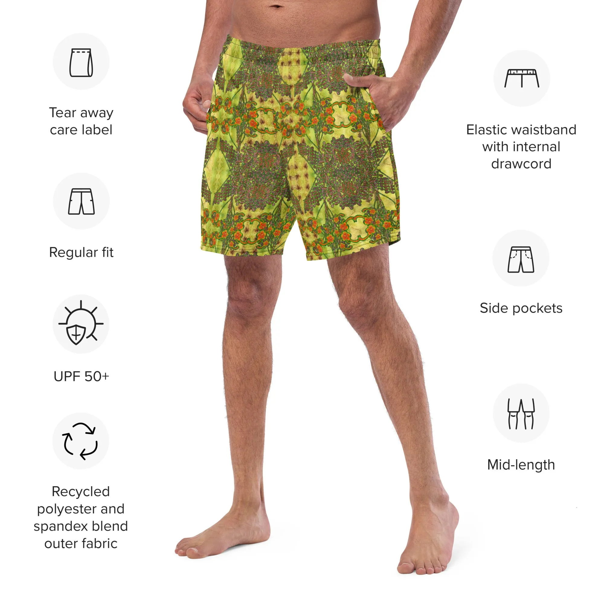 Swim Trunks (Virilis)(WindSong Flower) RJSTH@Fabric#2 RJSTHS2023 RJS