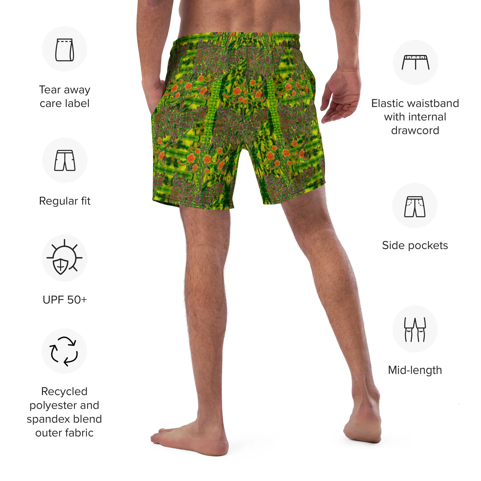 Swim Trunks (Virilis)(WindSong Flower) RJSTH@Fabric#3 RJSTHS2023 RJS