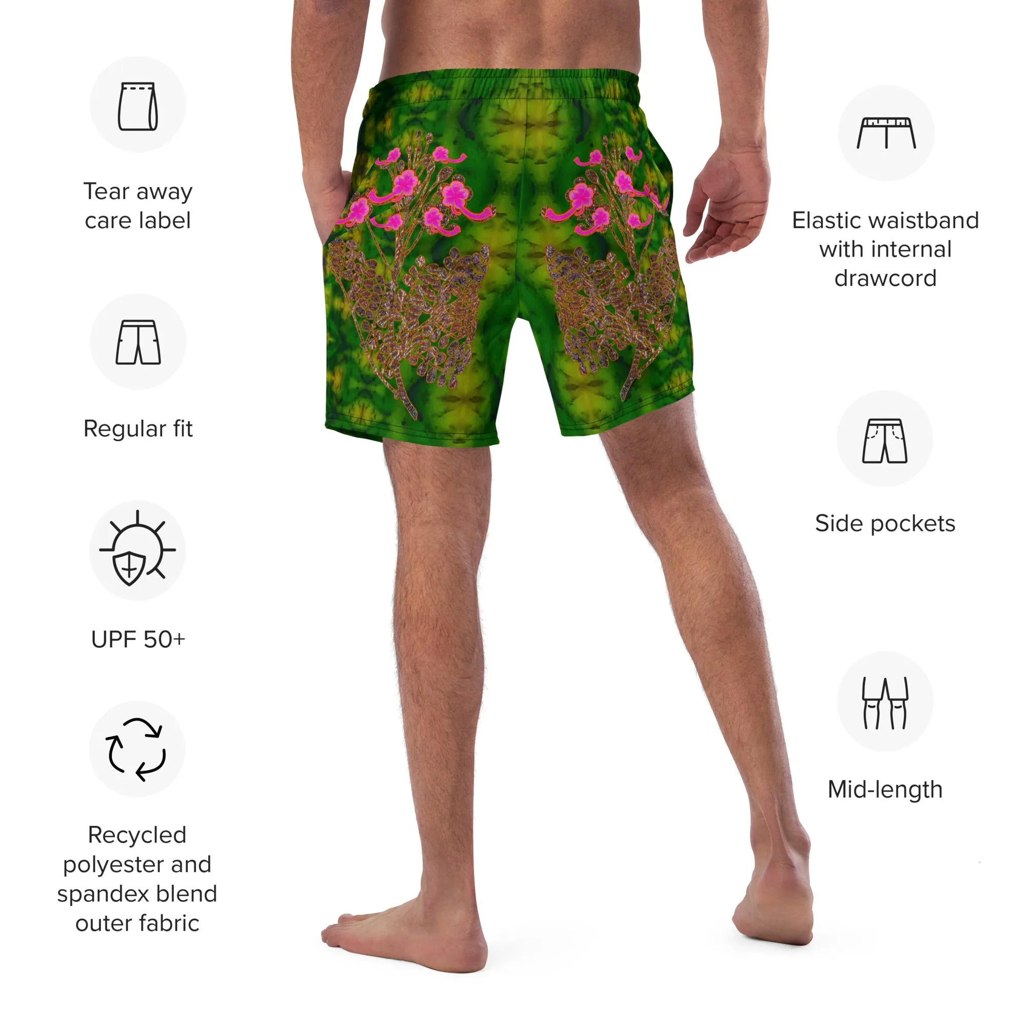 Swim Trunks (Virilis)(WindSong Flower) RJSTH@Fabric#7 RJSTHS2023 RJS
