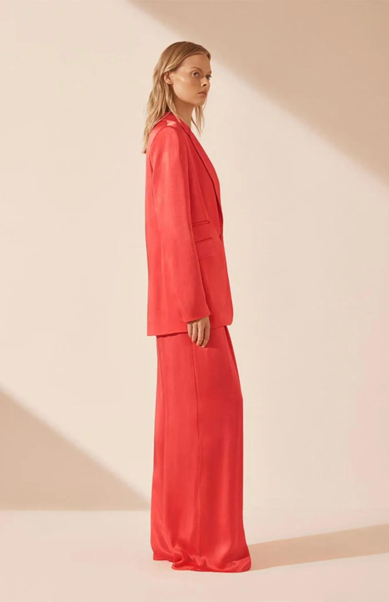 Tangerine Triumph Blazer Sets