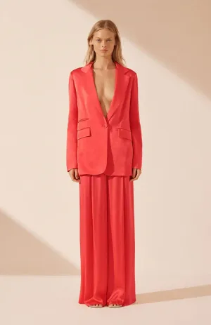 Tangerine Triumph Blazer Sets