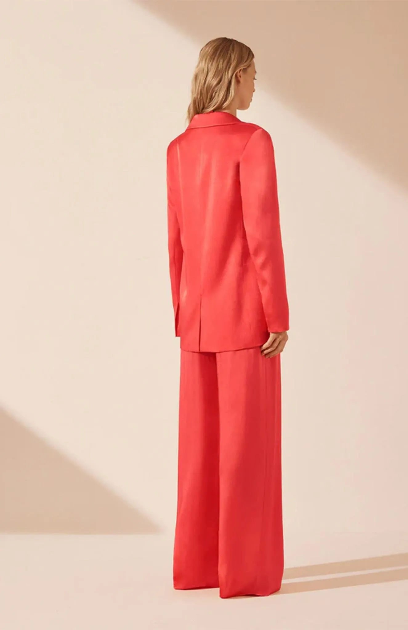 Tangerine Triumph Blazer Sets