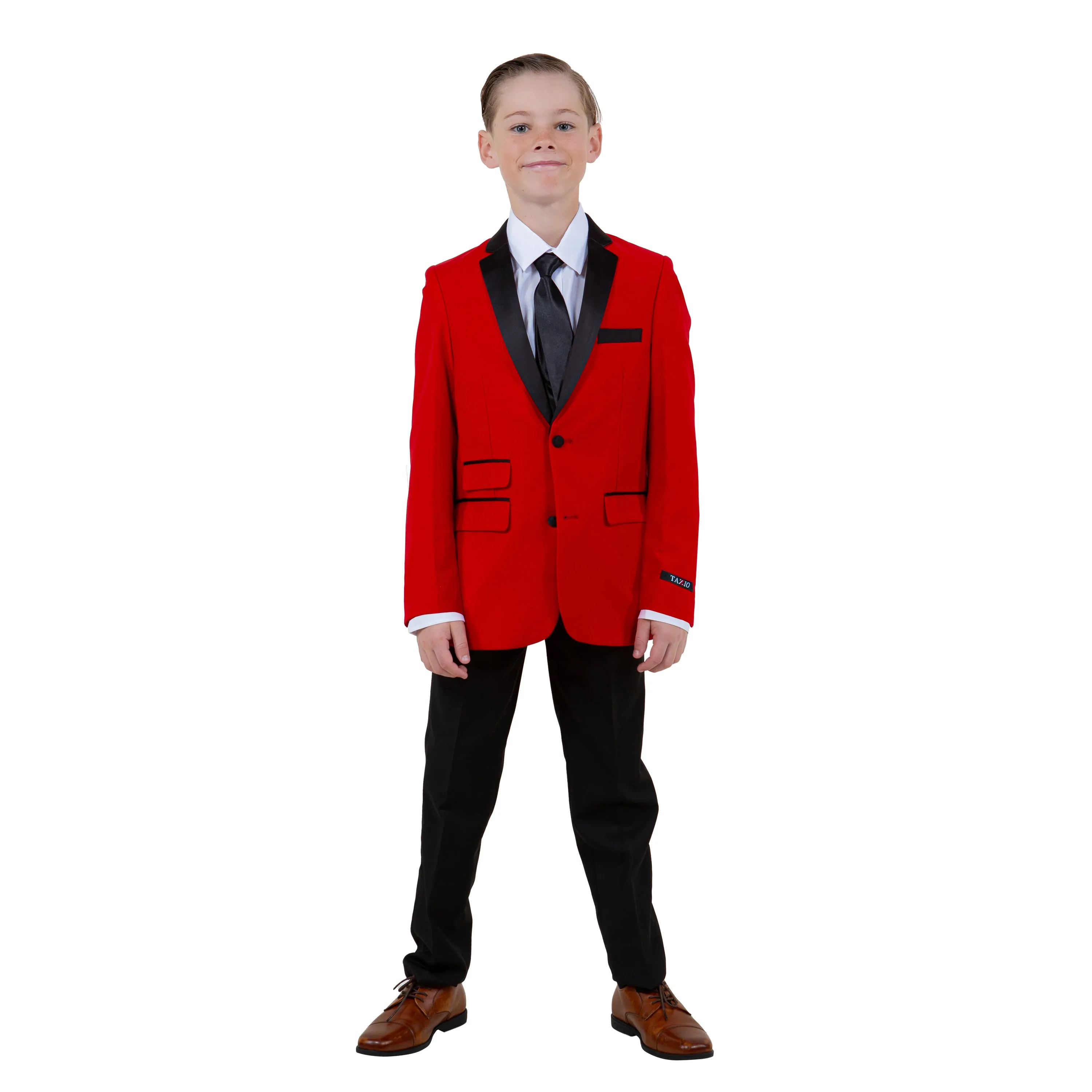 Tazzio Boy's 5pc Solid Suit