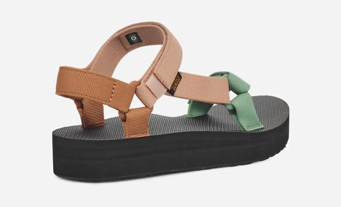 TEVA LADIES MIDFORM UNIVERSAL - CLAY MULTI