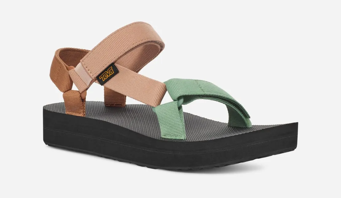 TEVA LADIES MIDFORM UNIVERSAL - CLAY MULTI