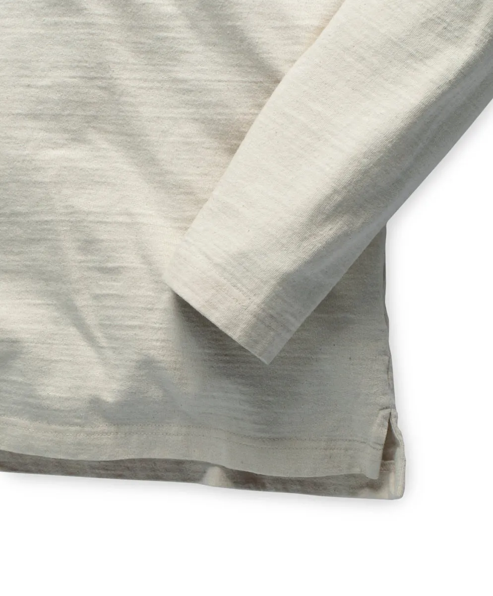 The New Denim Project Hooded Henley - Outerworn