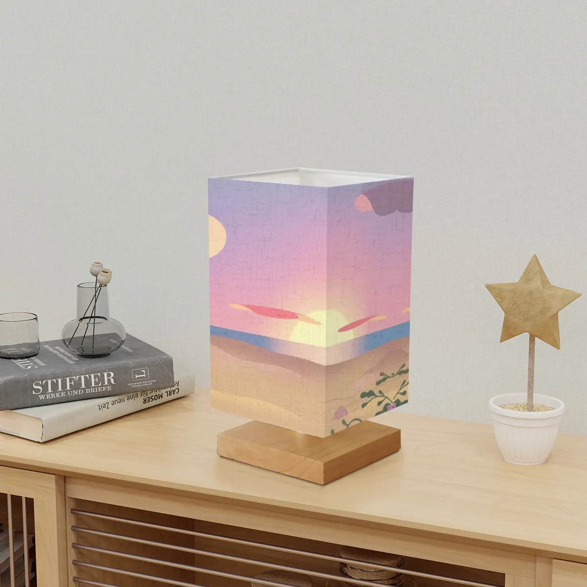 The Sea Show Square Table Lamp