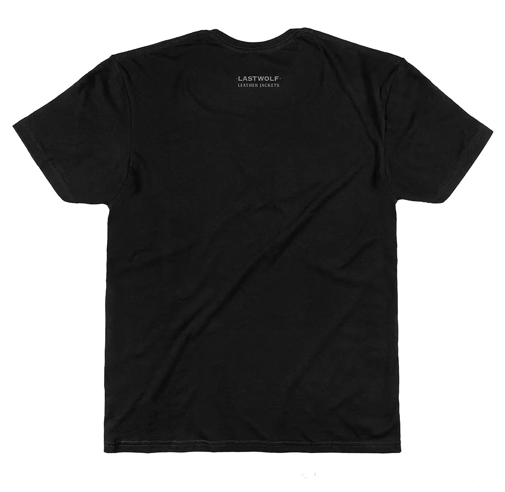 THE WOLF TEE - BLACK