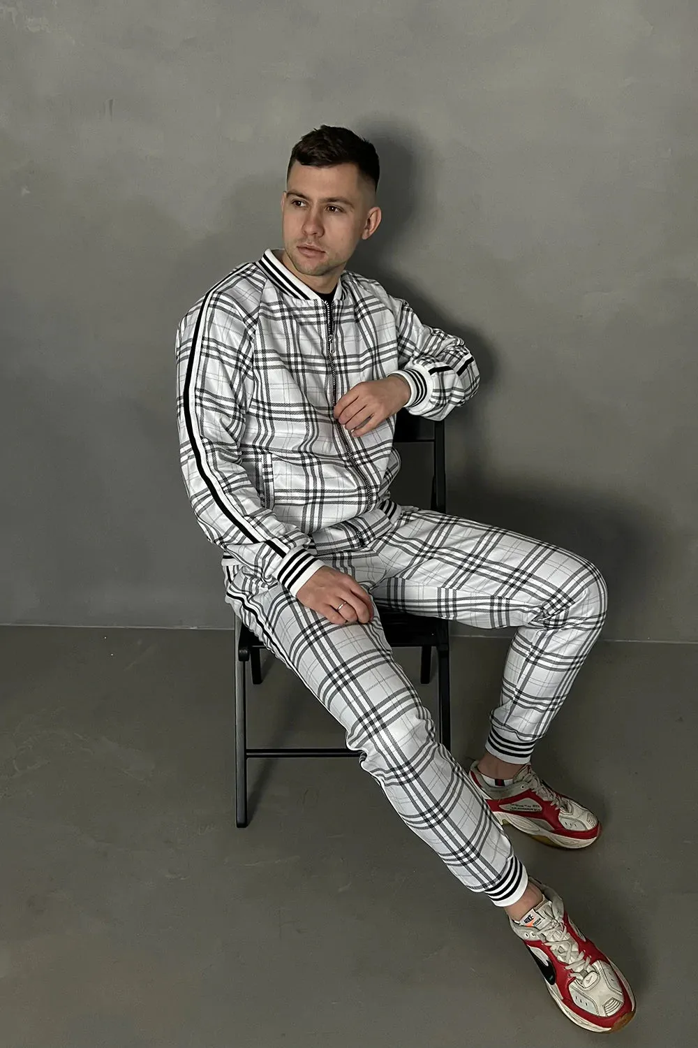 TheMrTailor™ Tartan Tracksuit