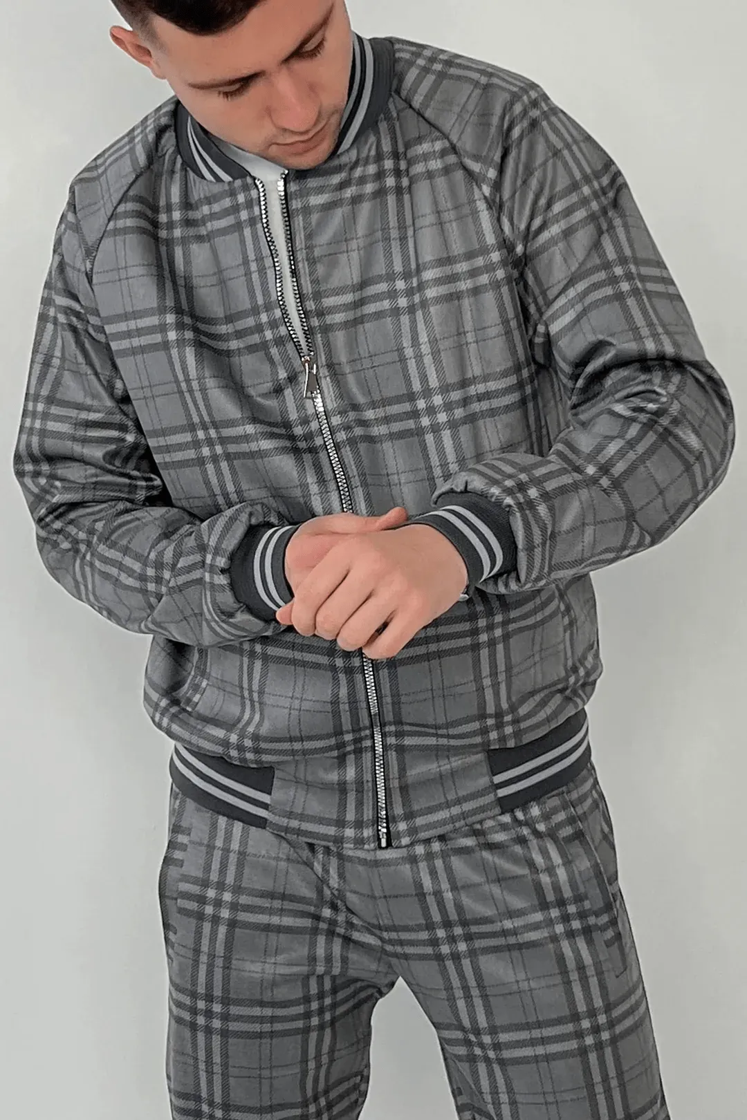 TheMrTailor™ Tartan Tracksuit