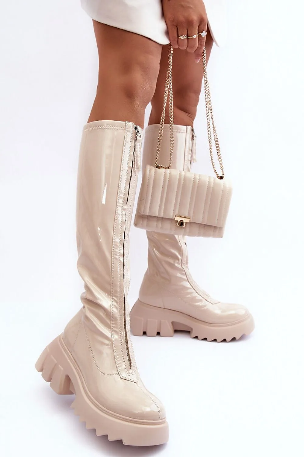 Thigh-Hight Boots Step in style