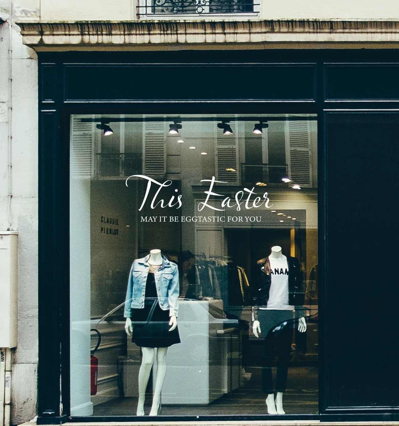 This Easter  Retail Window Vinyl