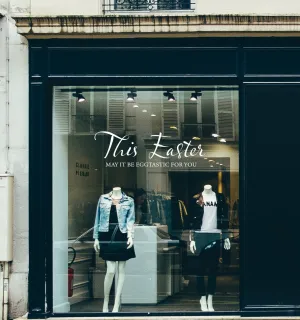 This Easter  Retail Window Vinyl