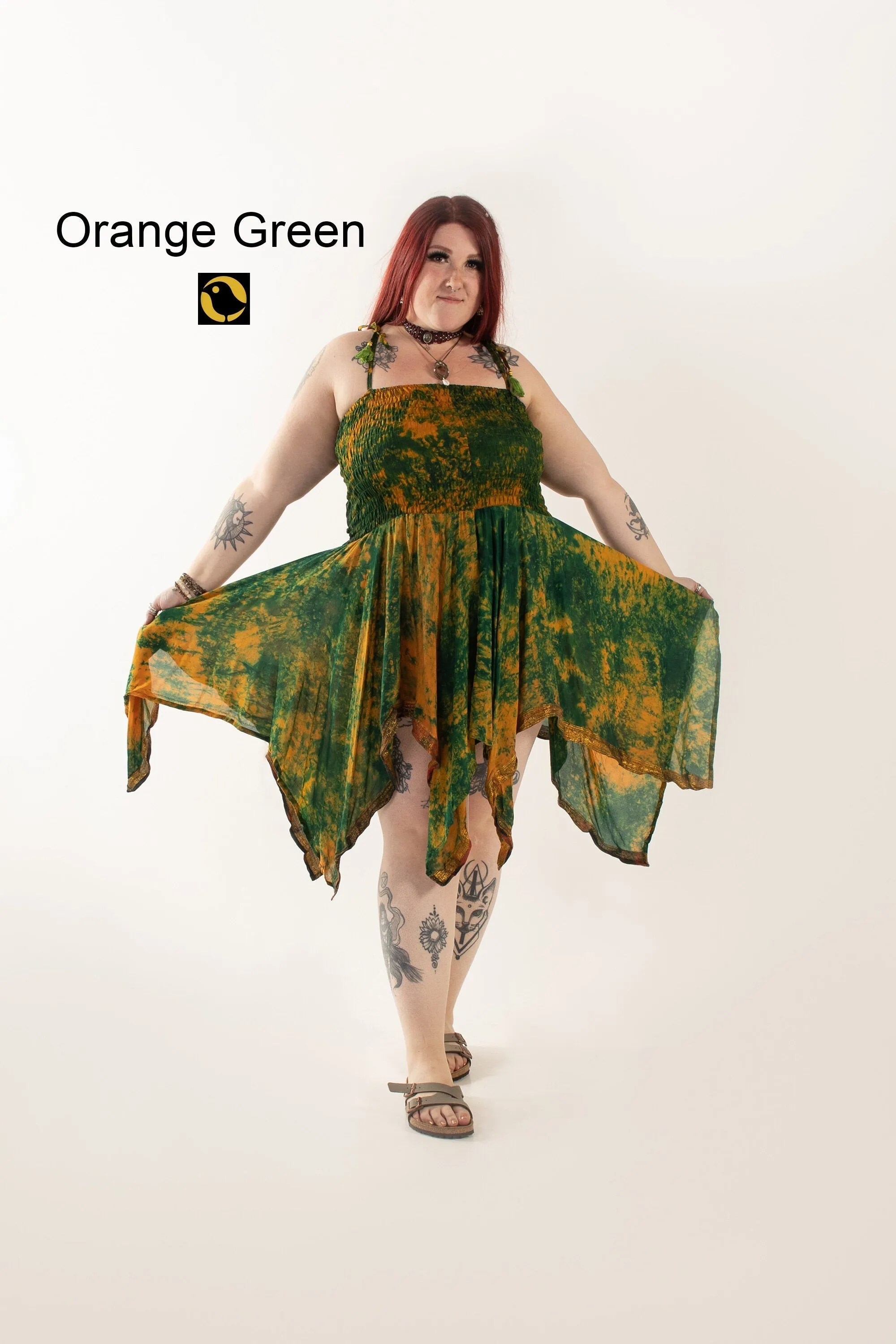 Tinkerbell Dress: Oranges