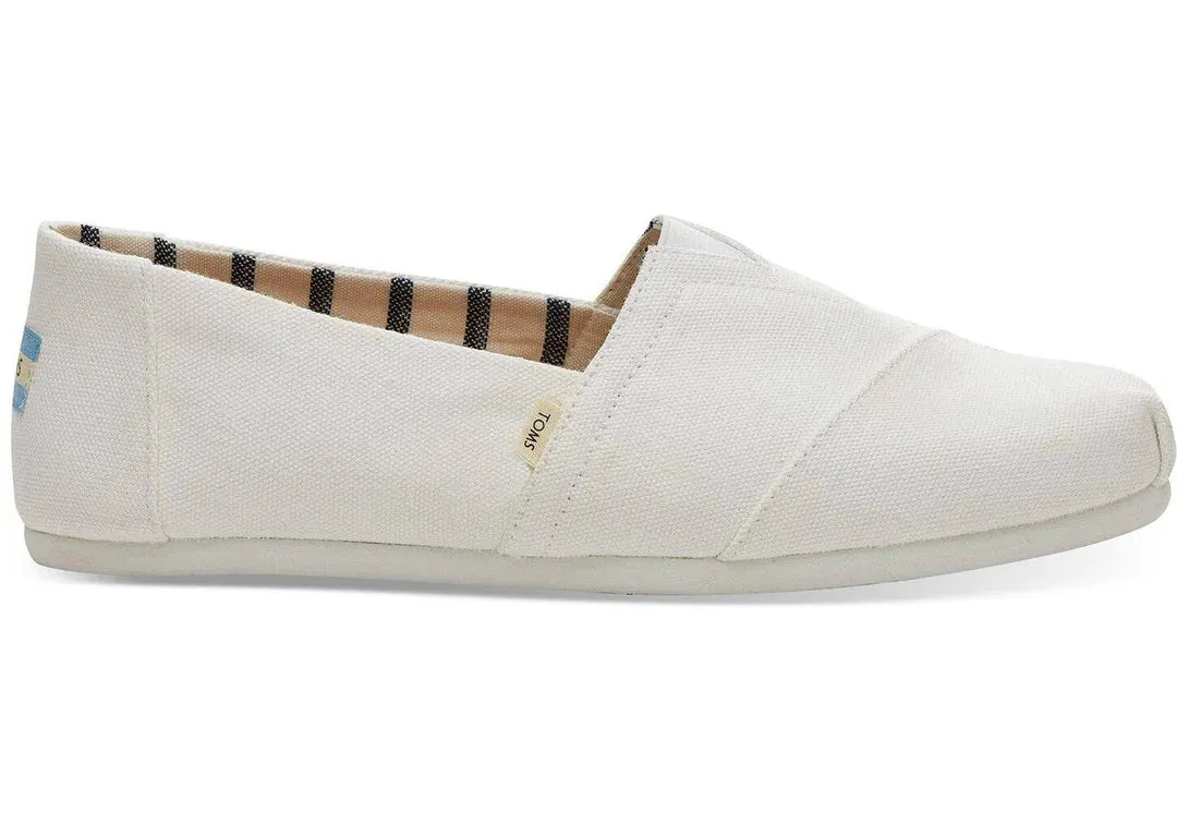 TOMS Classic Alpargata Canvas Slip-On Flat Shoe (WOMEN&MEN)
