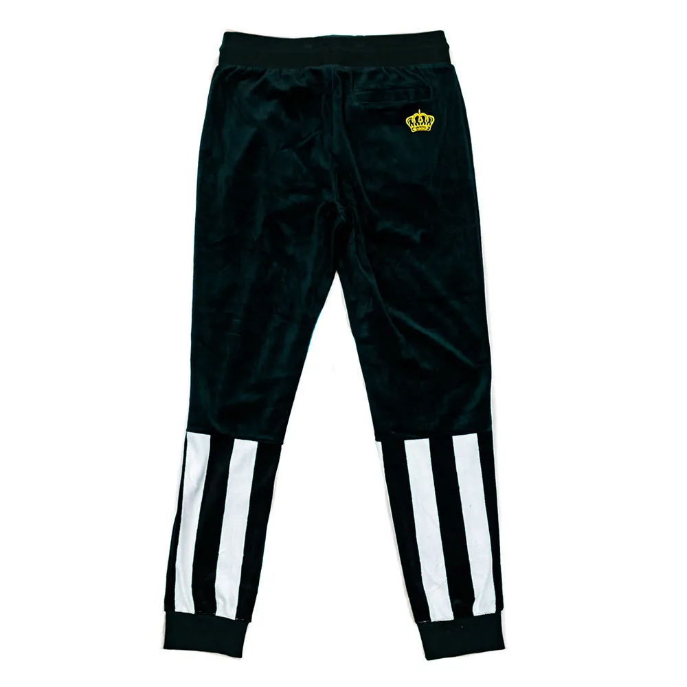 TROOP Crown Royal Velour Pants Black