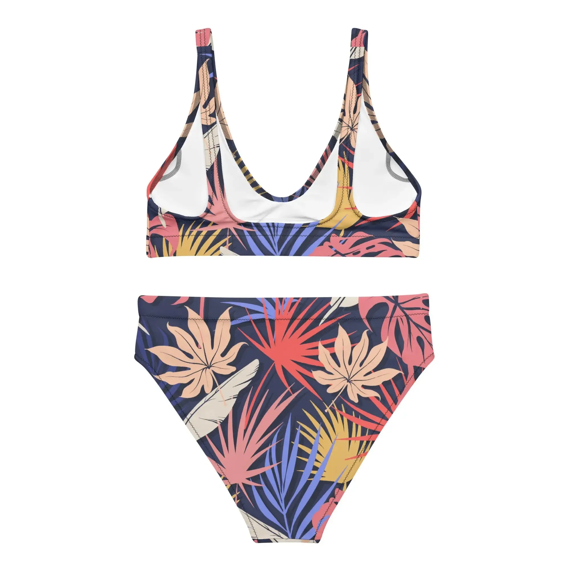 Tropical Mirage Recycled High-Waisted Bikini