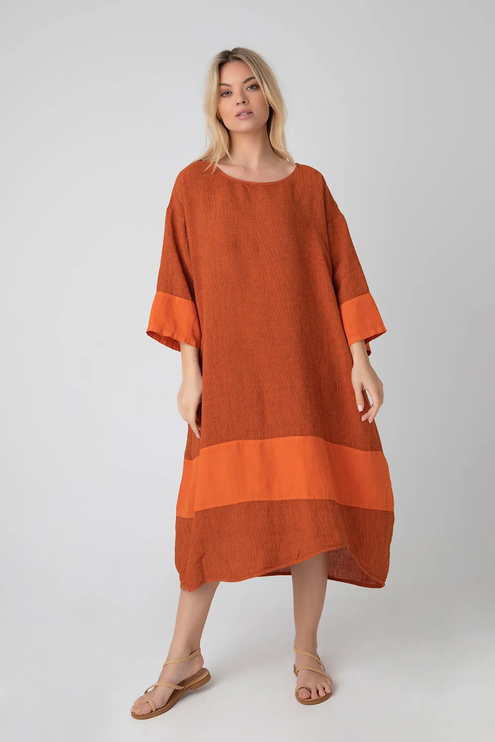 Tulip Dress Stripe C