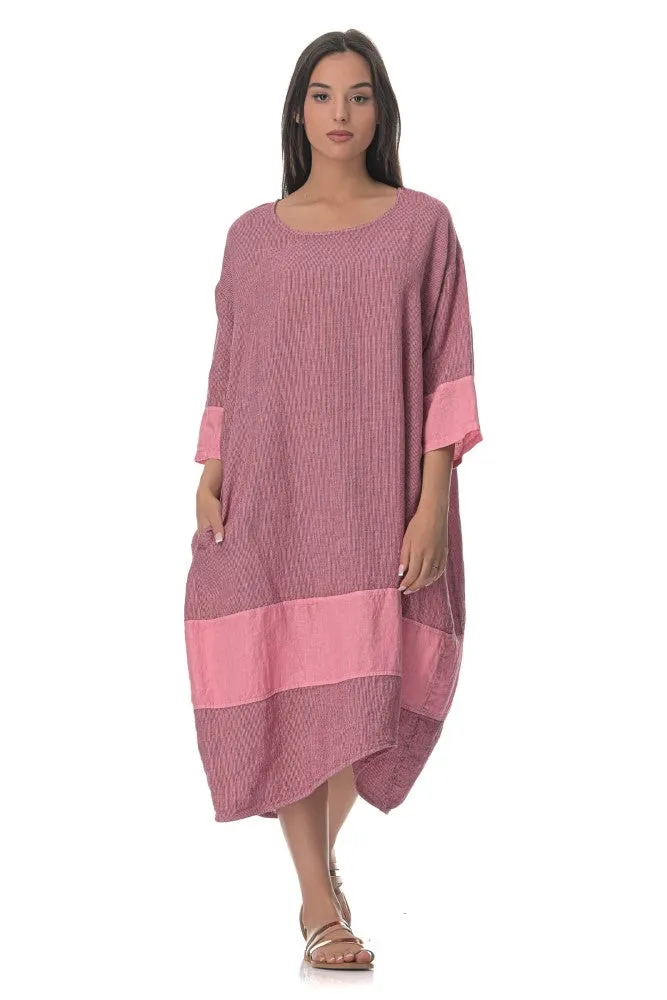 Tulip Dress Stripe C