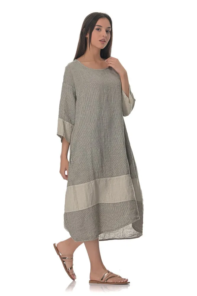 Tulip Dress Stripe C