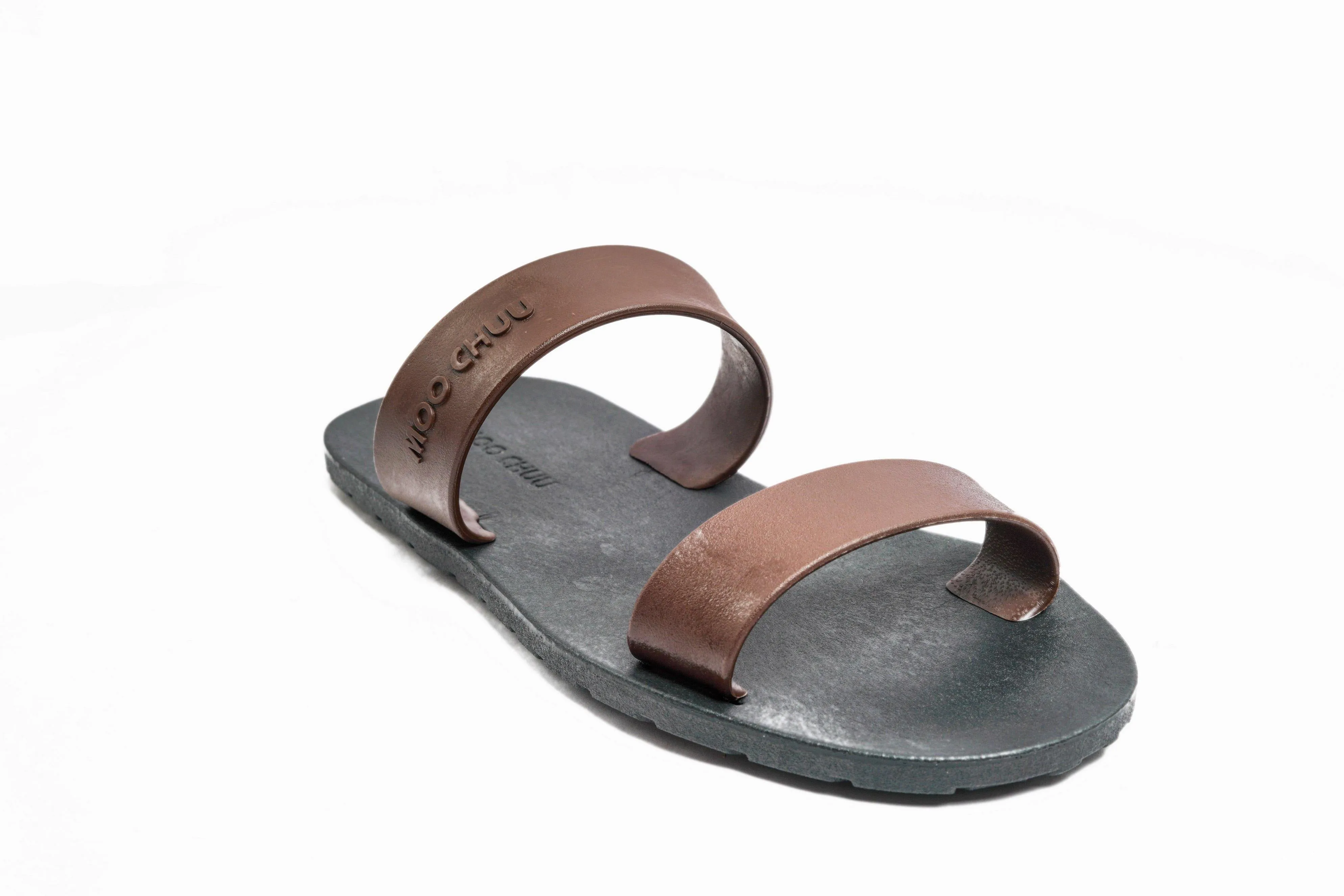 Twin Black Sole Brown Strap