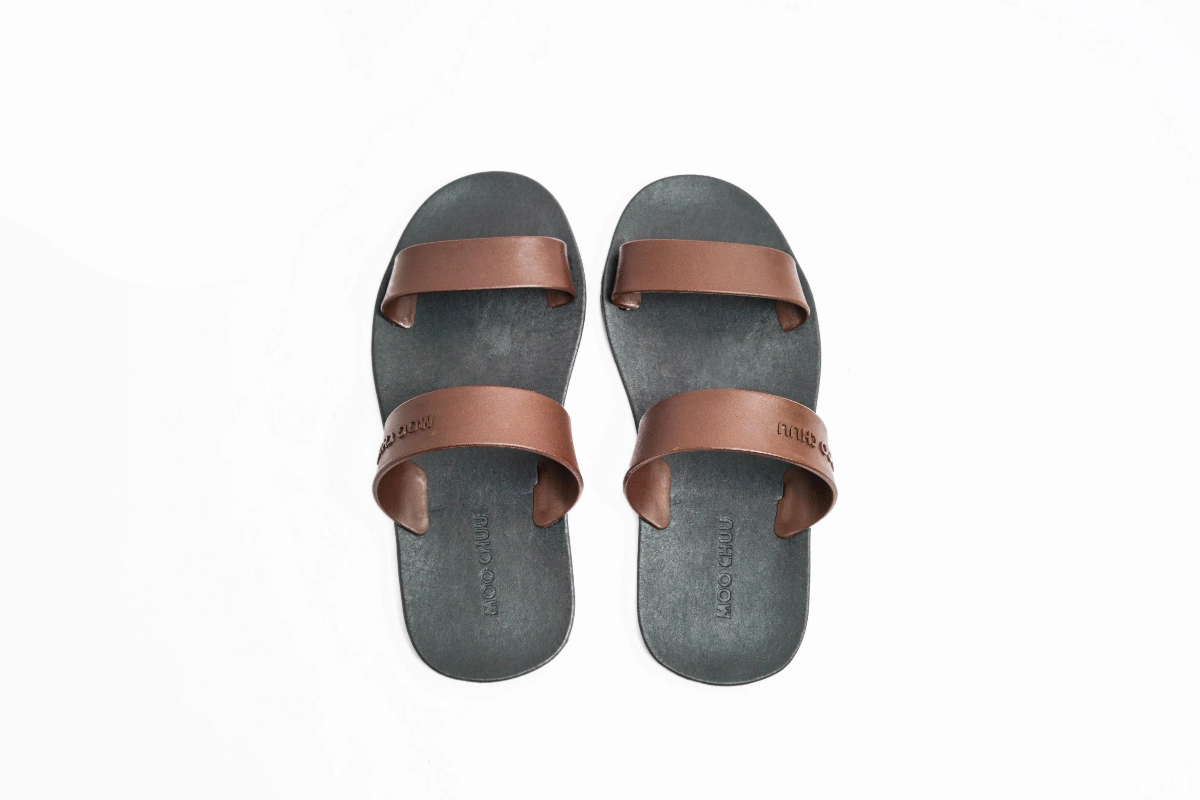 Twin Black Sole Brown Strap