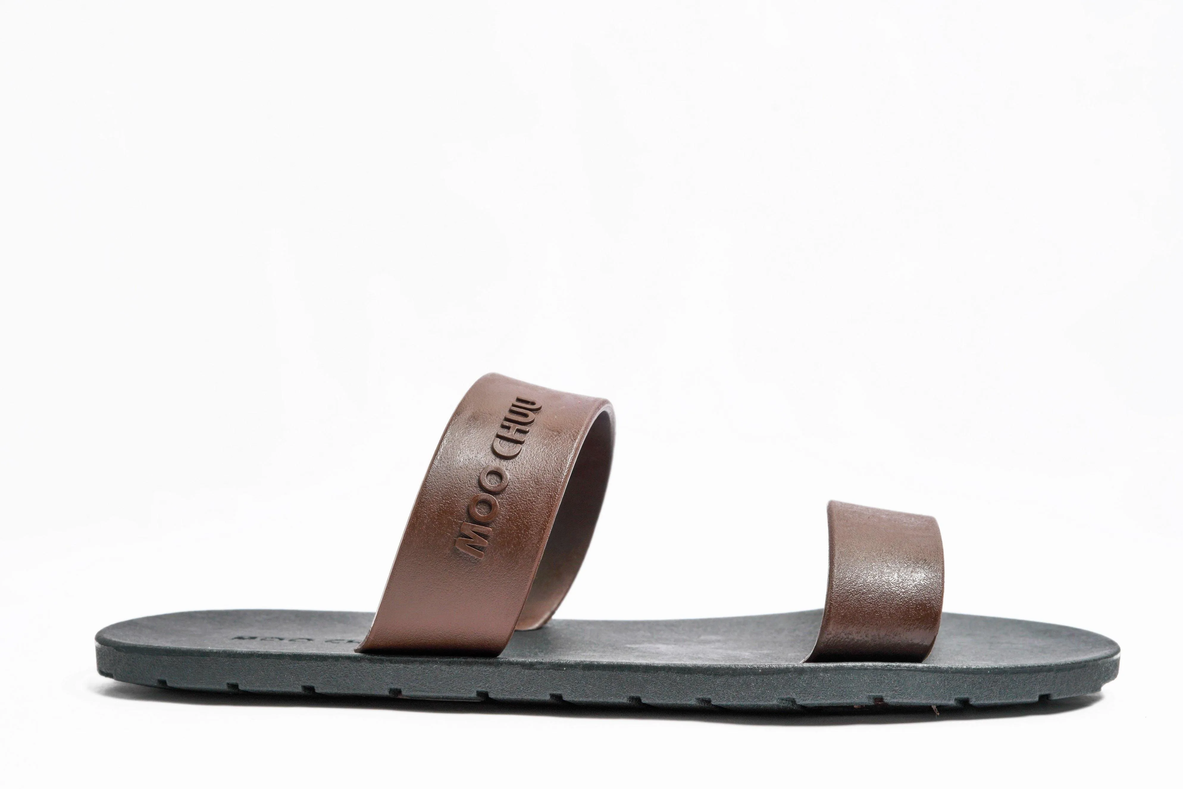 Twin Black Sole Brown Strap