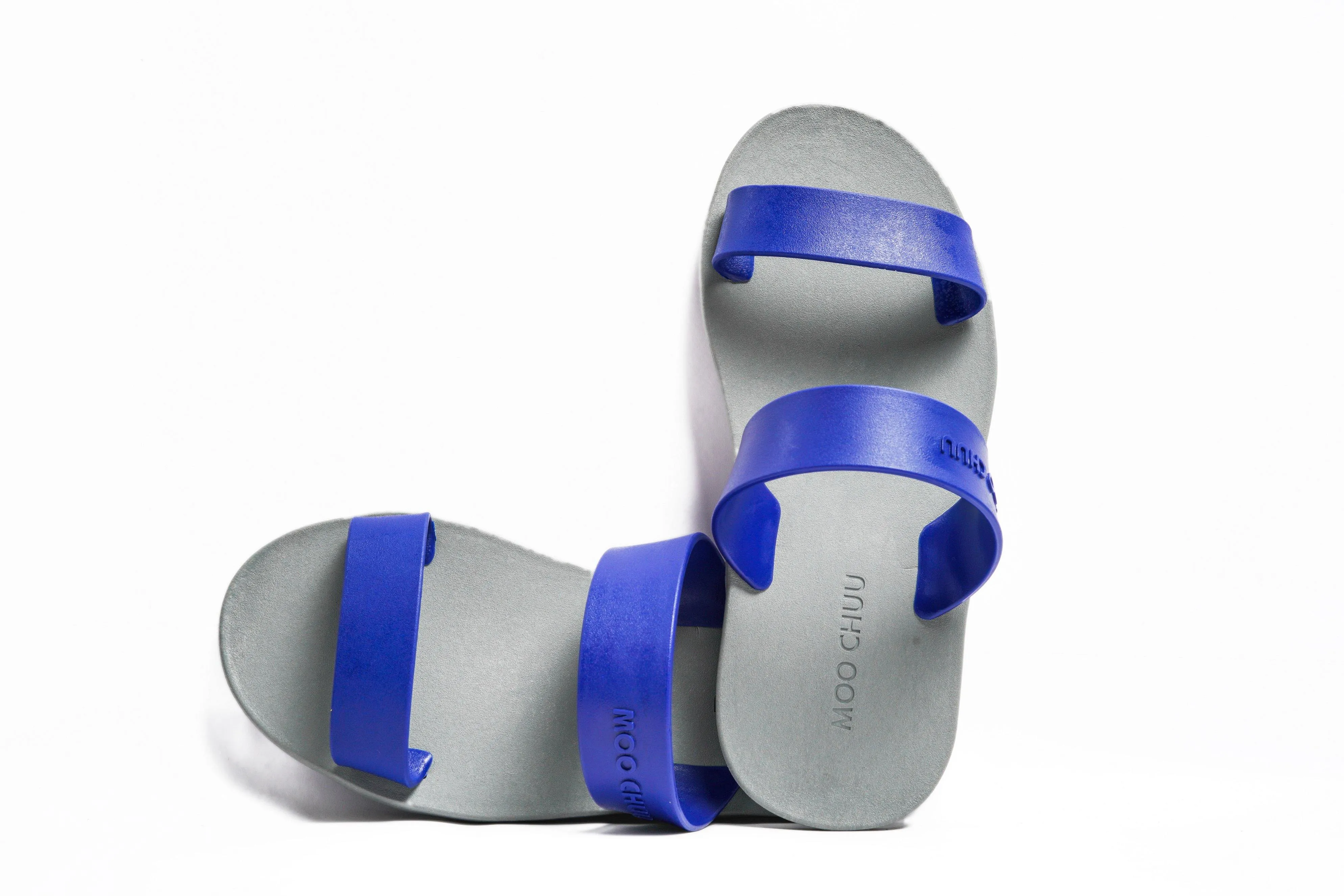 Twin Grey Sole Blue Strap