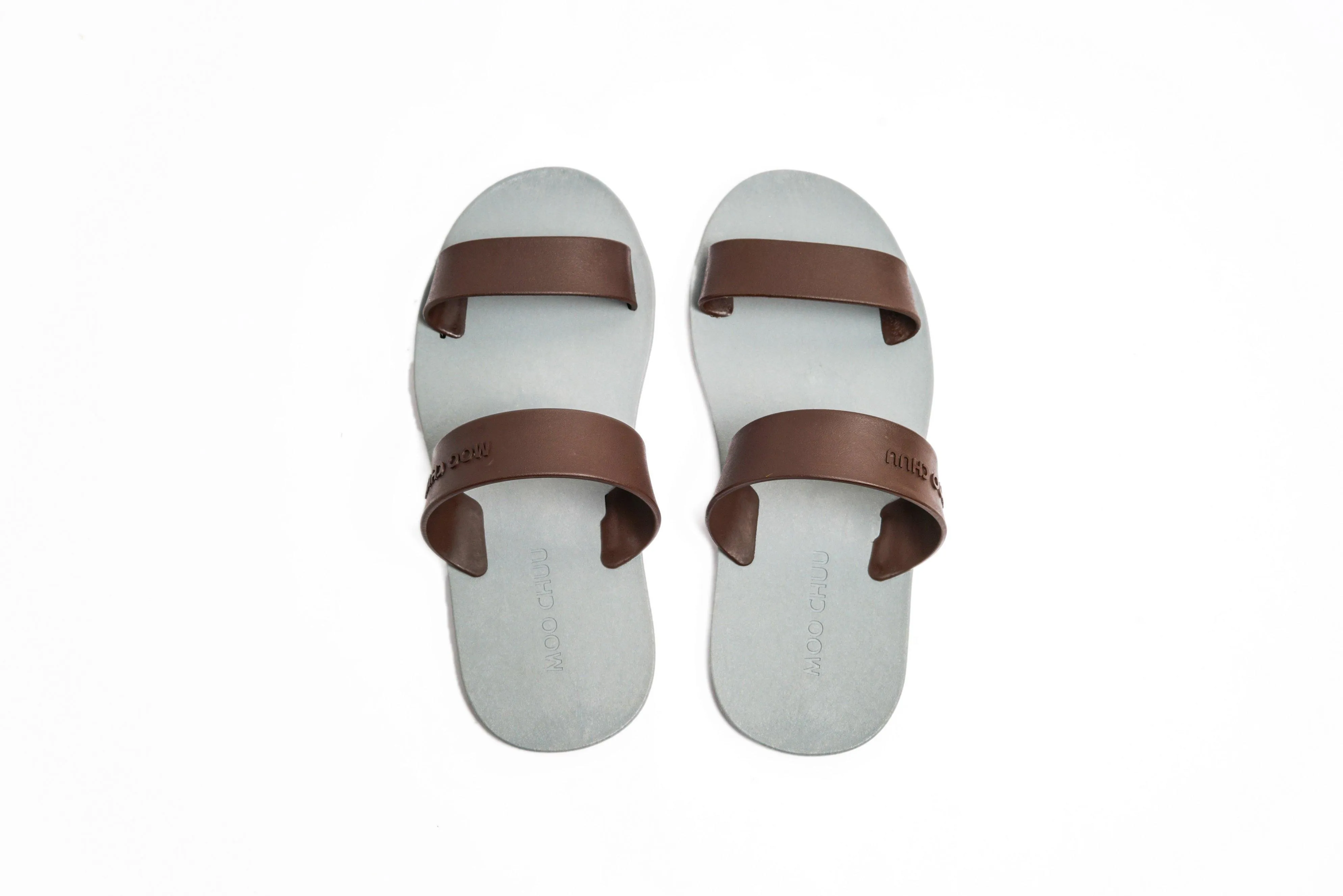 Twin Grey Sole Brown Strap
