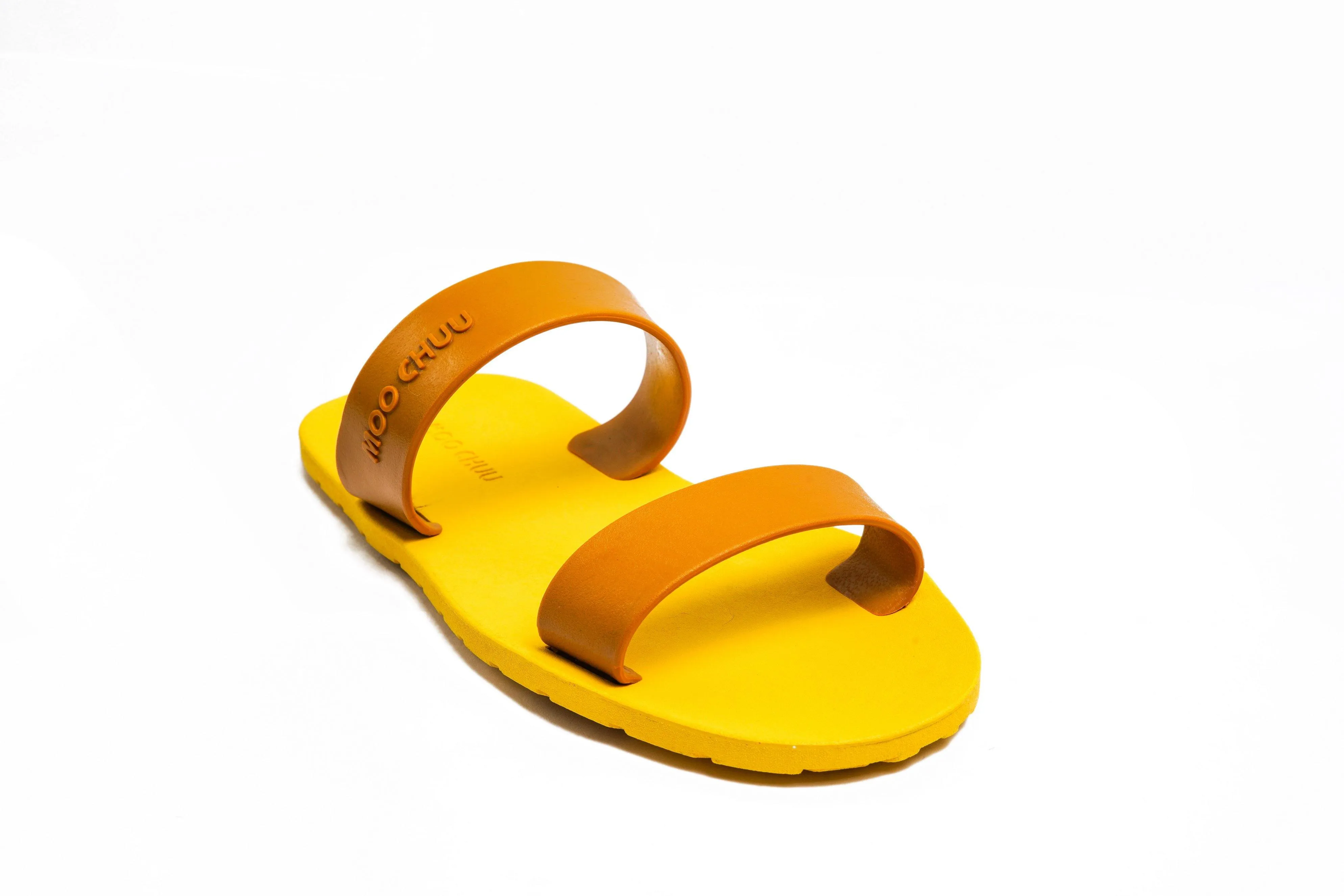 Twin Yellow Sole Caramel Strap