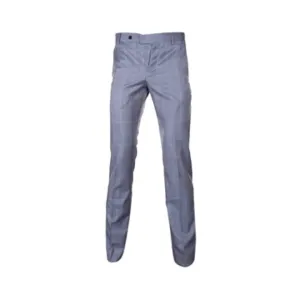 UBER STONE TAUPE MEN'S CHECK TROUSER