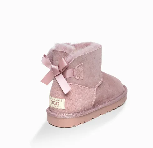 UGG KIDS BAILEY BOW BOOTS OB409 (Water Resistant)