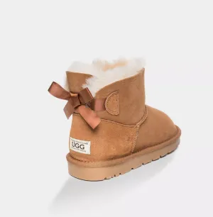UGG KIDS BAILEY BOW BOOTS OB409 (Water Resistant)