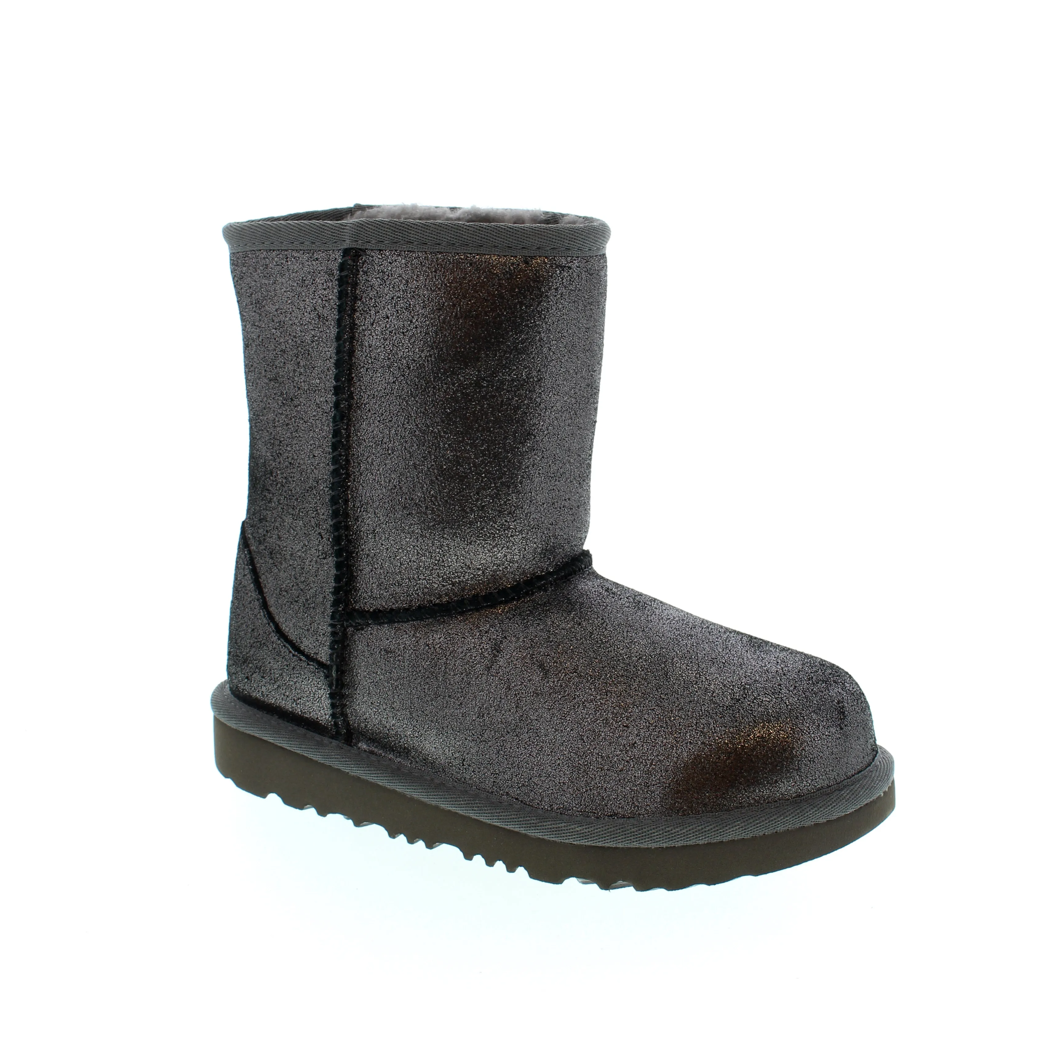 UGG Kids Classic II Metallic Glitter - Pewter