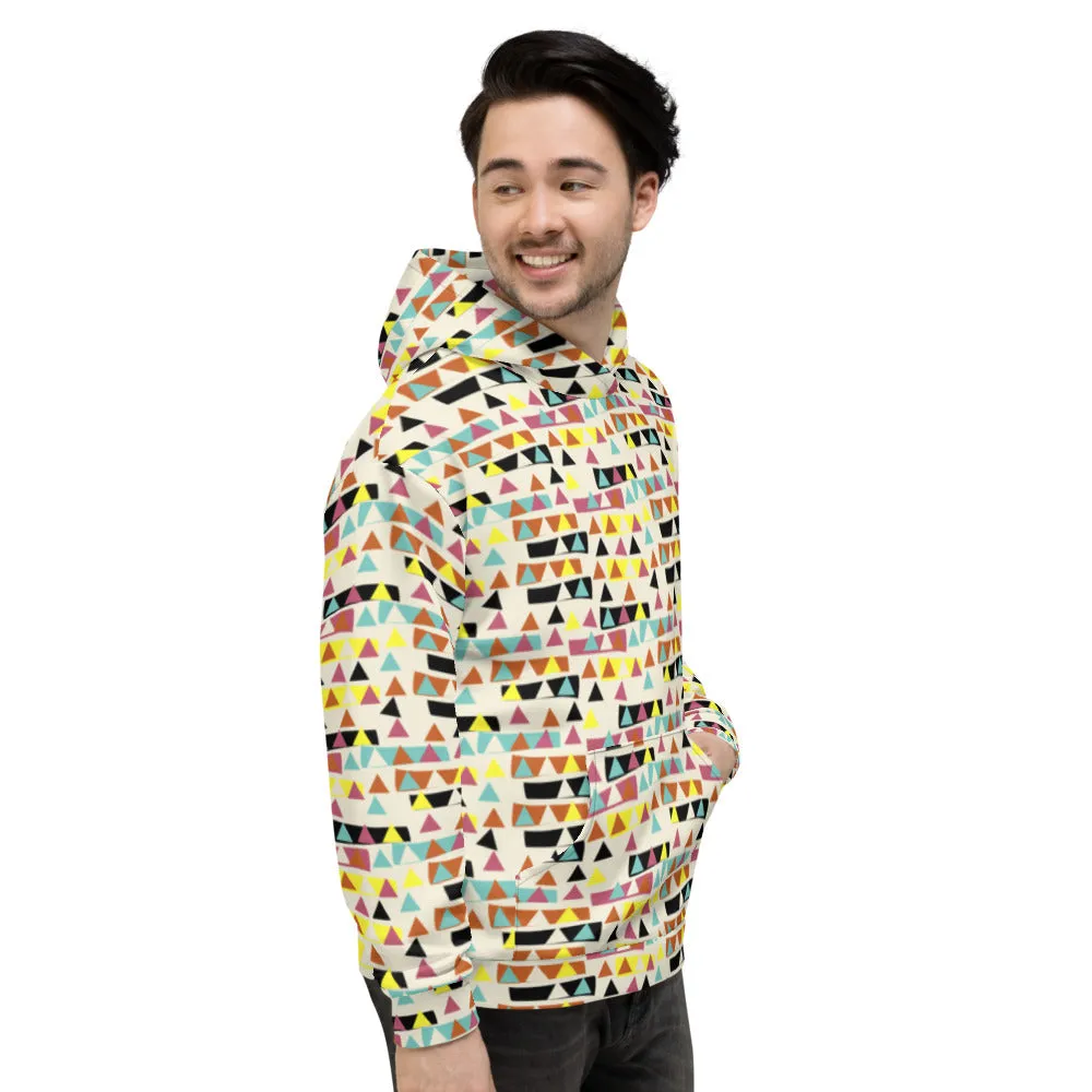 Unisex Hoodie, Triangular Forest