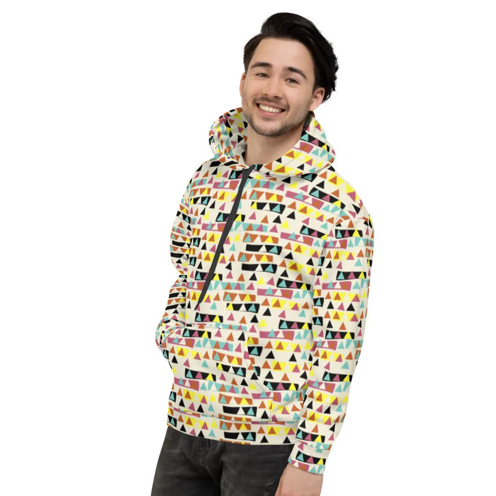Unisex Hoodie, Triangular Forest