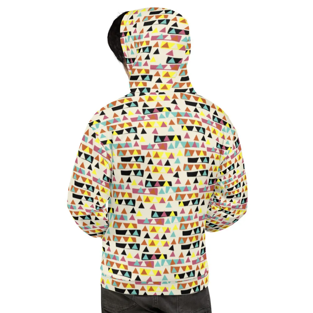 Unisex Hoodie, Triangular Forest