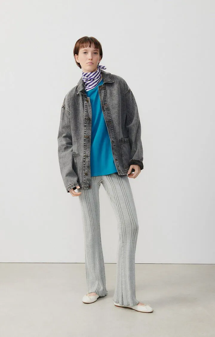 UNISEX'S JACKET YOPDAY - SALT AND PEPPER