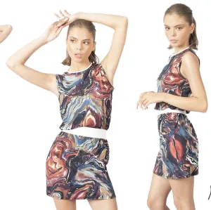 Upcycled Marbled Knit Dress - S/M ONLY 1 AVAILABLE