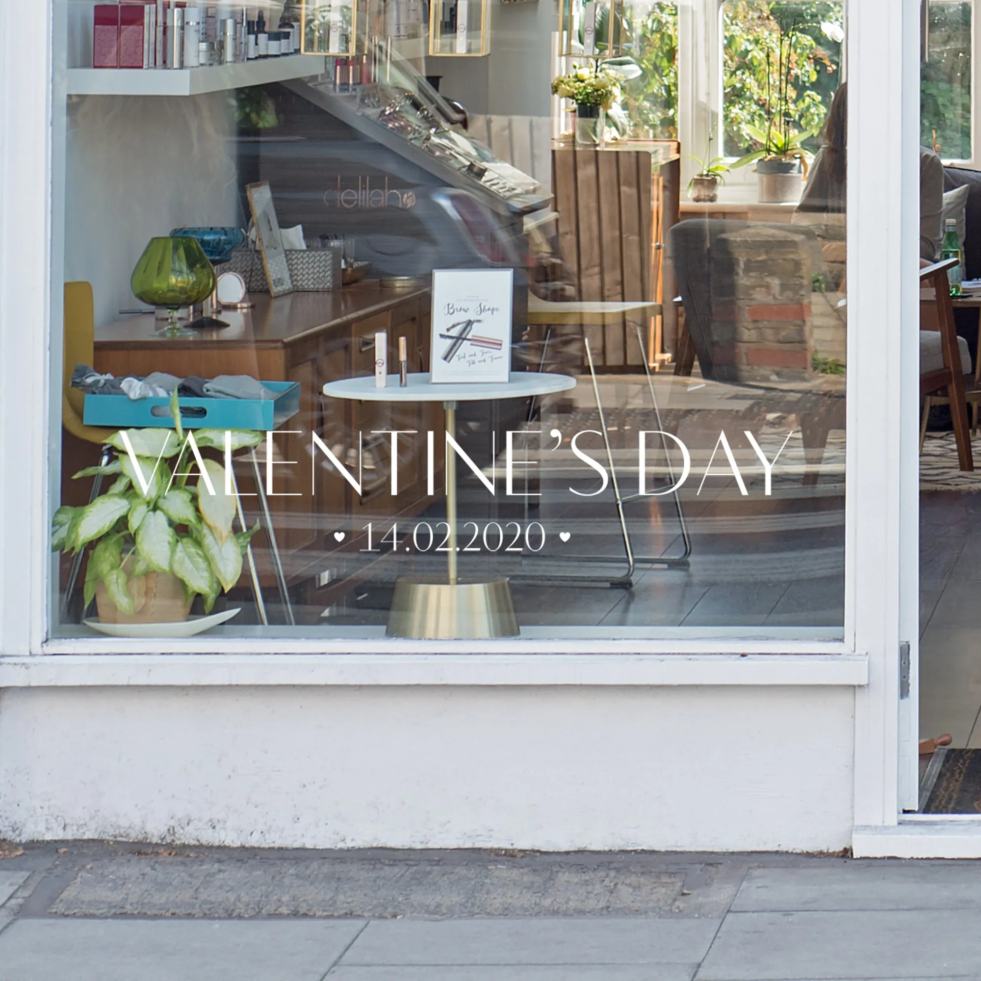 Valentine Day Retail Vinyl