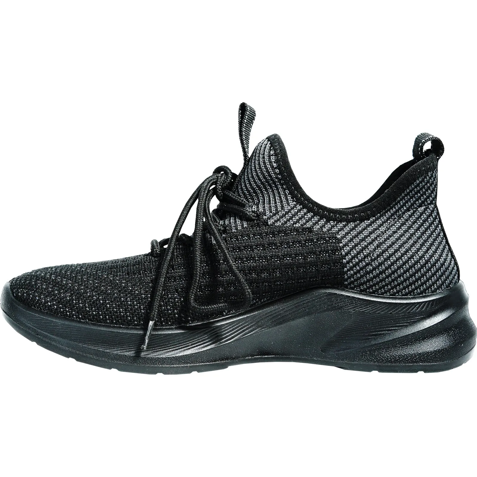 VANGELO Women Slip Resistant Shoe ARIA-5 Black  - Wide Width Available