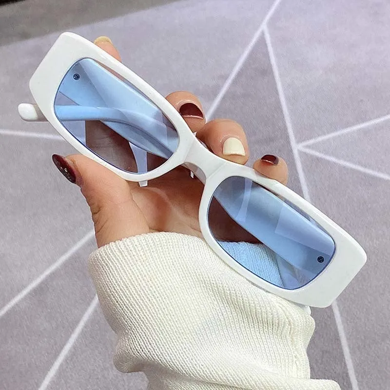 Vintage Sunglasses Men Fashion Retro Punk Sun Glasses Male Brand Designer Luxury Small Frame Hip Hop