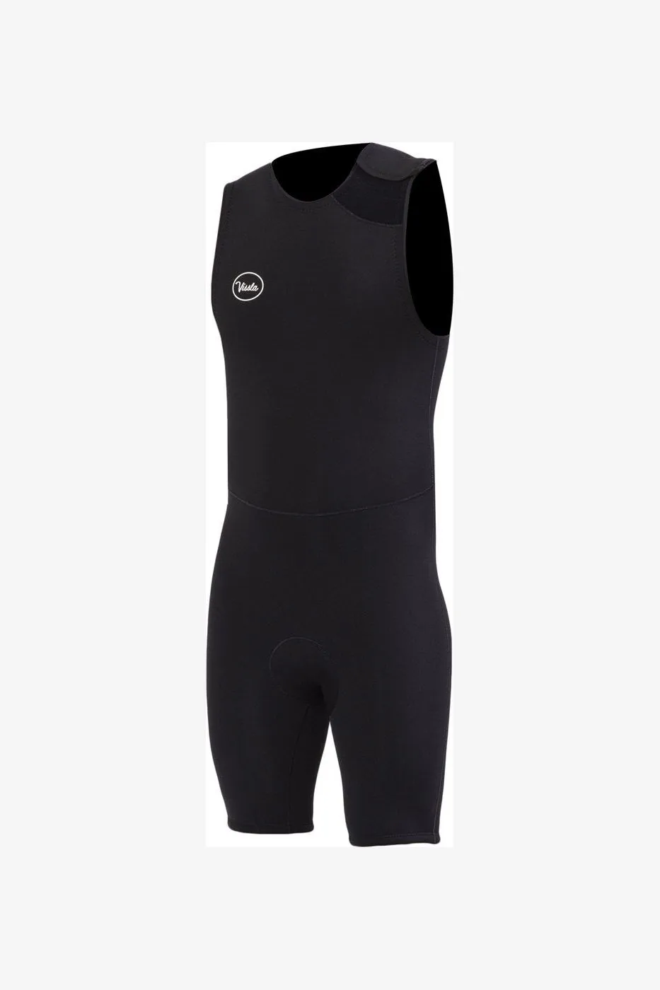 VISSLA 7 SEAS 2-2 SHORT JOHN WETSUIT - BLACK