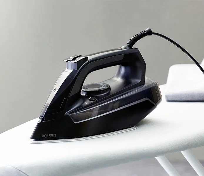Volsen TurboFin Steam Iron - Anti-Calc Dual-Ceramic Soleplate