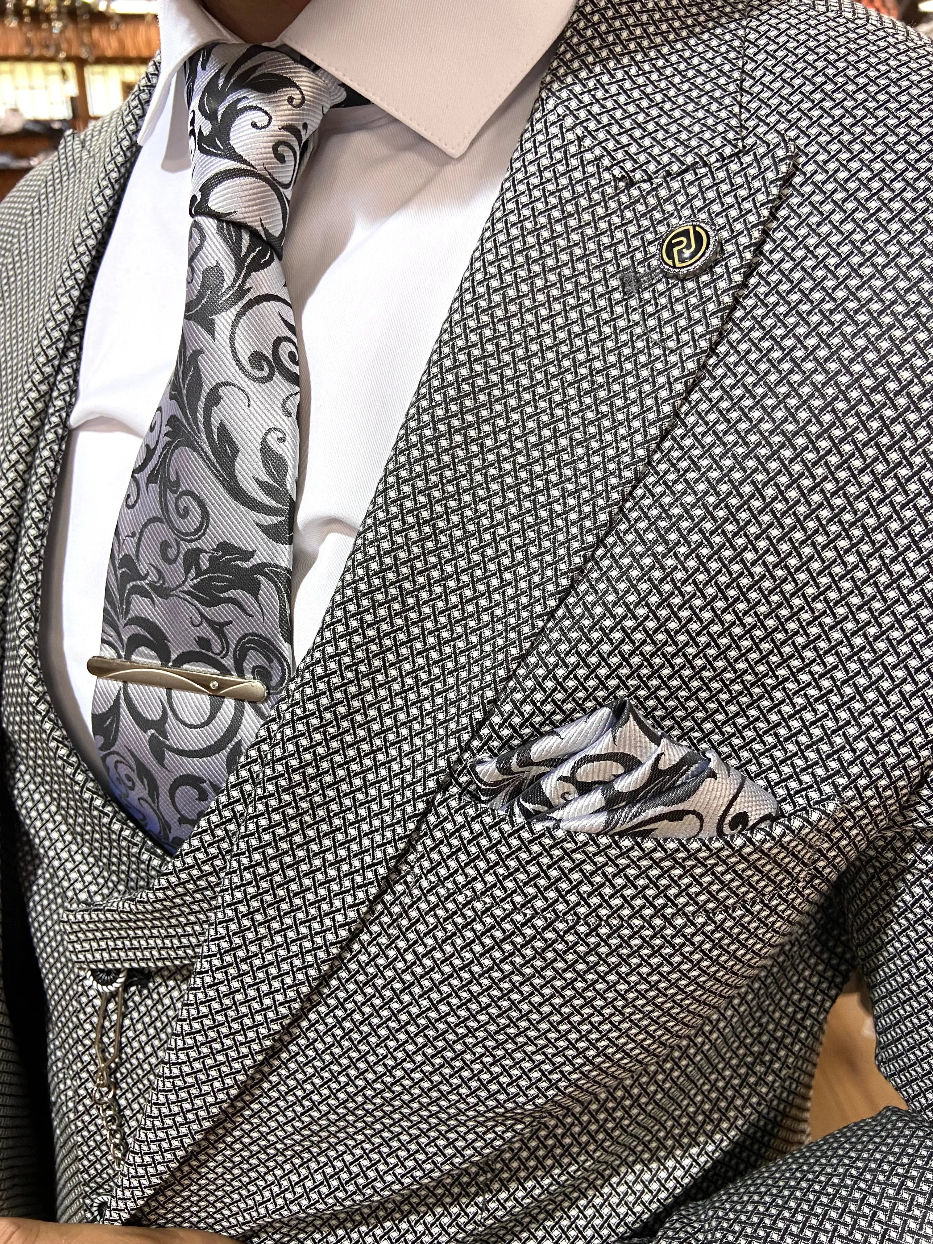 Wade - Grey 3 Piece Suit